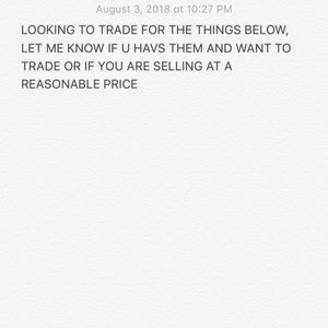 LOOKING TO TRADE OR BUY FOR CHEEP